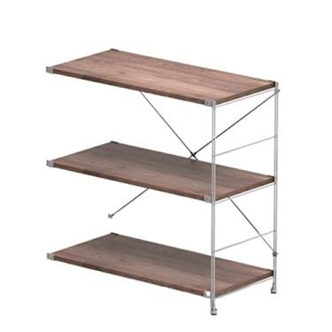 Imagem de Armário lateral de revista de aço inoxidável, prateleira de armário de TV para quarto e sala de estar (cor: gaveta de 83 x 38 x 35 cm) (86 x 40 x 86 cm)