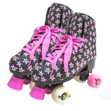 Imagem de DM Toys Patins Roller Stars Preto N.39