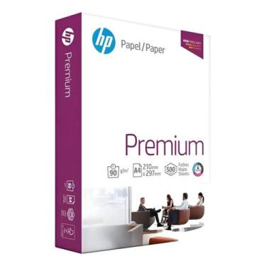 Imagem de Kit Papel Premium A4: 500 Folhas 90G HP Chamex + 20 Folhas Fotográfico