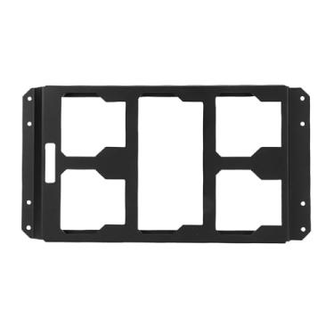 Imagem de Semme Placa de Montagem de Caixa de Ferramentas, Base Montável de Parede de Metal Galvanizado Resistente para Caixas de Ferramentas, Camas de Caminhão, Organizador de Armazenamento de