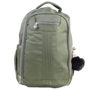 Imagem de Mochila Feminina Masculina Casual Escolar Trabalho Viagem Faculdade - 