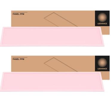 Imagem de Kit 2 Luminaria Embutir PFM G6 30x120cm 36w 4000k Ledvance