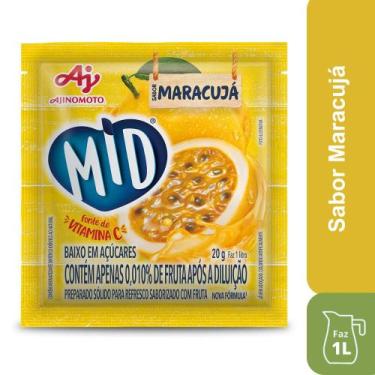 Imagem de Refresco Em Pó Mid Sabor Maracujá 20G - AJINOMOTO