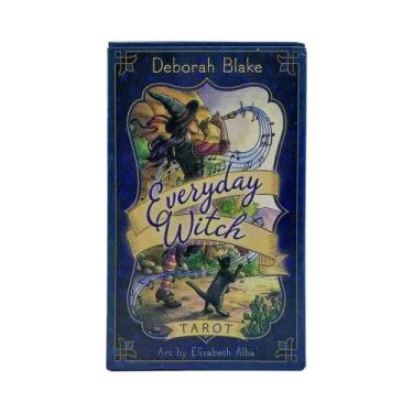Imagem de Versão Em Inglês Das Cartas De Tarô, Baralho De Adivinhação, Jogo De T