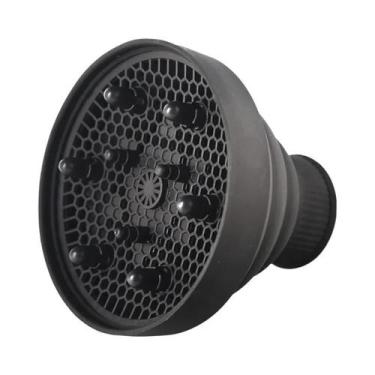 Imagem de Difusor De Silicone Ajustável E Dobrável Para Secador De Cabelo, Resis