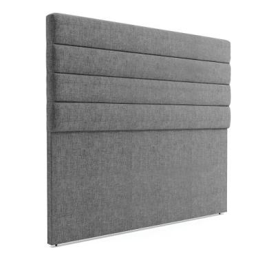 Imagem de Cabeceira California Para Cama Box Casal 140 cm Linho - D'Rossi - DRos