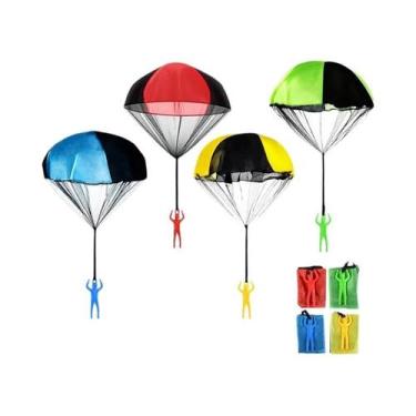 Imagem de Brinquedo De Paraquedas Para Crianças, Paraquedas Voador Para Meninos 