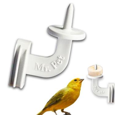 Imagem de Kit Jogo 12 Porta Fruta Universal Para Gaiolas Pássaros Aves - Mr. Pet