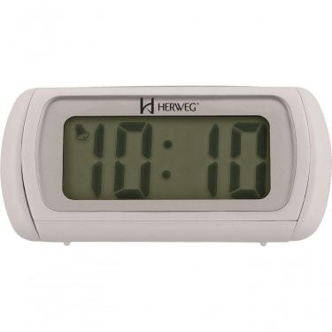 Imagem de Despertador Digital Branco Herweg 291021 Único