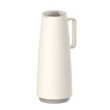 Imagem de Bule Térmico Tramontina Exata em Plástico Vanilla com Ampola de Vidro 