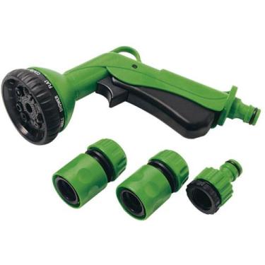 Imagem de Esguicho plástico com jato regulável com acessórios - DY-2034 - Trapp