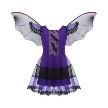 Imagem de Fantasia De Vampiro Para Meninas, Vestido Longo Tutu, Traje Gótico De 