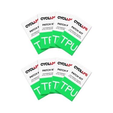 Imagem de Kit De Reparo De Pneus De Bicicleta Com 8 Peças, Ferramentas De Reparo