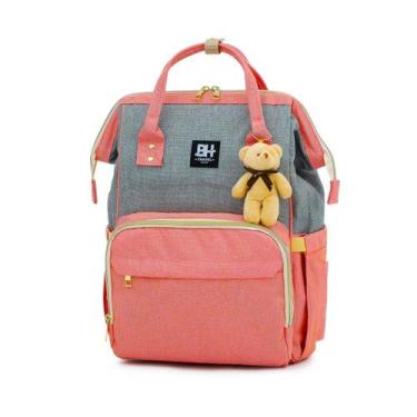 Imagem de Bolsa Mochila Maternidade Trabalho Viagem e Casual Versátil com Compar