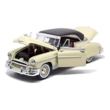 Imagem de Miniatura Chevrolet Belair 1950 Escala 1/24 Motormax, Creme