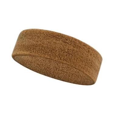 Imagem de Faixa De Suor Unissex Em Tecido Atoalhado Para Tênis, Corrida, Basquet