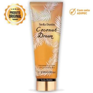Imagem de Creme Coconut Dream Lotion Parfumee Stella Dustin 236ml-Unissex