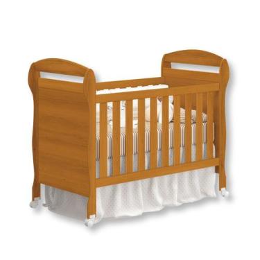 Imagem de Berço Americano Mini Cama Danny - Reller Móveis Infantis, Savana Fosco