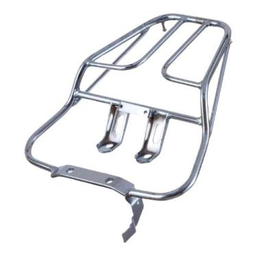 Imagem de Bagageiro Moto Honda Titan 150 2004 a 2008 Maciço Pro Tork Reforçado, 