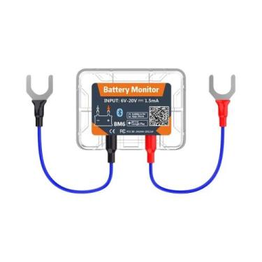 Imagem de Monitor De Bateria De Carro 12V Sem Fio Bluetooth 4.0 BM6 Com Aplicati