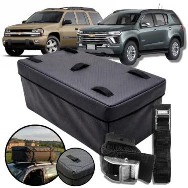 Imagem de Bolsa Maleiro Teto 180L Impermeável+Cinta Carga Trailblazer - BR18