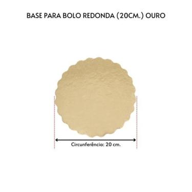 Imagem de Kit 10 Unidades Cake Board para Bolo Redondo 20cm. - TAMAROZZI EMBALAG