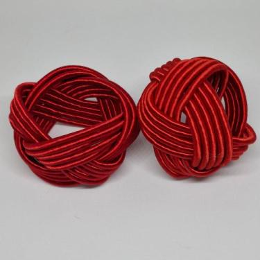 Imagem de Porta Guardanapo Nó Turco Traccia - Decor Madame Blue, Vermelho
