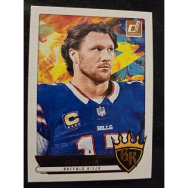 Imagem de Card de Futebol Raro Josh Allen Gridiron Kings 2025 - Marca Própria