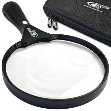 Imagem de Lupa Vision Aid Large 45X 20X com luz LED