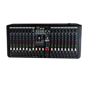 Imagem de Mesa de Som 16 Canais K-Áudio XLR/P10 BT/USB MP1610 - Kaudio