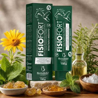 Imagem de Pomada Desodorante Massageadora Fisiofort 150g Bio Instinto