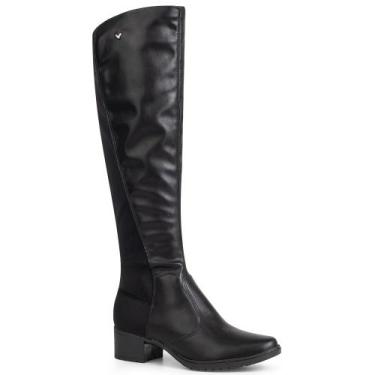 Imagem de Bota Cano Longo Mississipi J0334 Feminina - Preta, Preto, 35