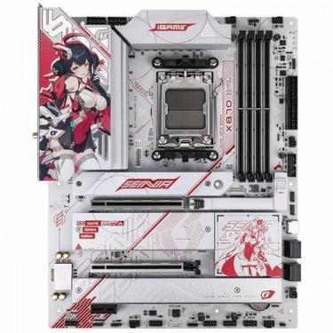 Imagem de Placa Mãe Colorful iGame X870 Senna V14, Chipset X870, AMD AM5, ATX, D