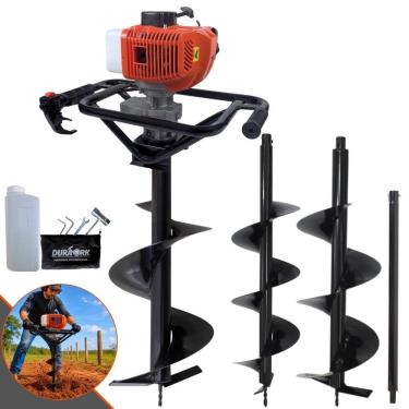 Imagem de Perfurador de Solo DPS523G com Motor 52CC 2,5HP e Sistema Easy Start Laranja 1,2L 10500 RPM