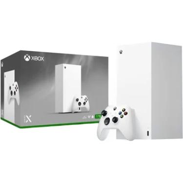 Imagem de Console XBOX Series X 1TB Microsoft Bivolt - Branco.