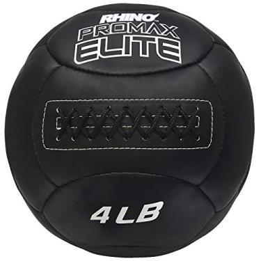 Imagem de Champion Sports PRX4 Rhino Promax Elite Slam Balls, 1,8 kg, capa macia com aderência antiderrapante, bola de exercício de parede de medicamentos para musculação, plyometria, cross training e fitness em casa
