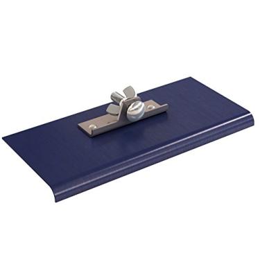 Imagem de Bon 22-739 22 polegadas por 10 cm Blue Steel Walking Concrete Edger, raio de 3/20.3 cm, lábio de 1/5.1 cm