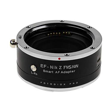 Imagem de Adaptador inteligente Fotodiox Pro Fusion compatível com lentes EF em câmeras Nikon Z-Mount