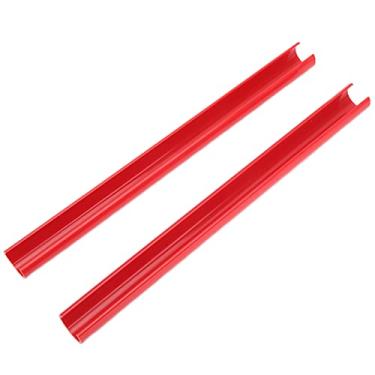 Imagem de Guarnição de inserção grade, faixa de grade de fácil instalação Colorfast para substituição de automóveis para F25 2011-2018(vermelho)