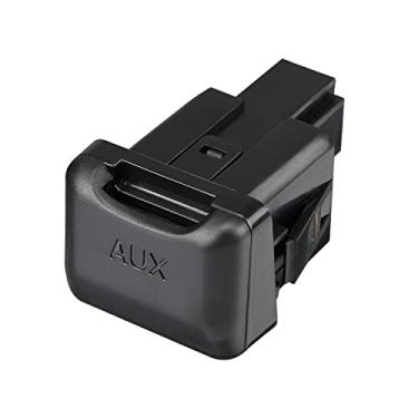 Imagem de ISSYAUTO Substituição de porta auxiliar compatível com 39112-SNA-A01, Civic 2006-2011, conector de entrada auxiliar de áudio, adaptador de entrada auxiliar de substituição para CRV 2009-2011