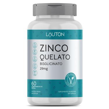 Imagem de Zinco Quelato - 60 Comprimidos - Lauton Nutrition