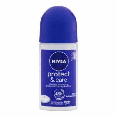 Imagem de Desodorante Roll-On Nivea 50 ml - Protect & Care 