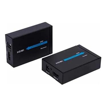 Imagem de Extensor Hdmi 60 Metros X Rj45 Cat5/ Cat6 3D 1080P Bivolt