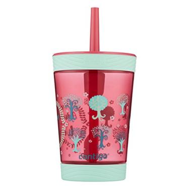 Imagem de Copo infantil Contigo Kids com canudo, 400 ml, Sprinkles Pink