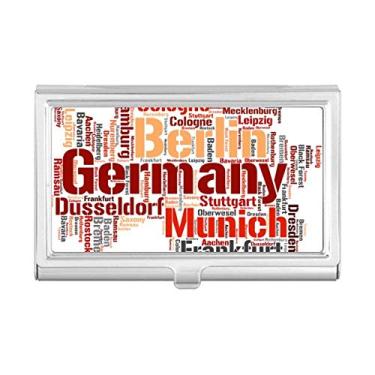 Imagem de Carteira de bolso com estampa de mapa da cidade da Alemanha