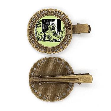 Imagem de Estátua Olympia God Art Deco presente moderno grampo de cabelo prendedor de cabelo