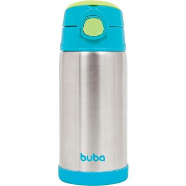 Imagem de Garrafa Térmica Parede Dupla Azul - Buba