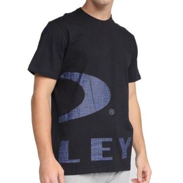 Imagem de Camiseta Oakley Mythologies Big Logo Masculina Preto