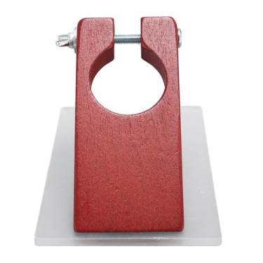 Imagem de Base de suporte de guia de corte de tufos de tapete não quebrável material acrílico e madeira maciça fácil instalação para aparar uniformemente aparador de carpete preciso para economia de mão de