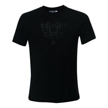 Imagem de Camiseta Cavalera Indie Águia Big Paisley Preta Masculina-Masculino
